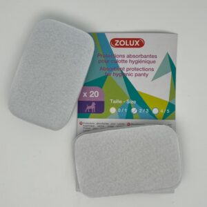 Protection pour culotte hygiénique chien (x20)
