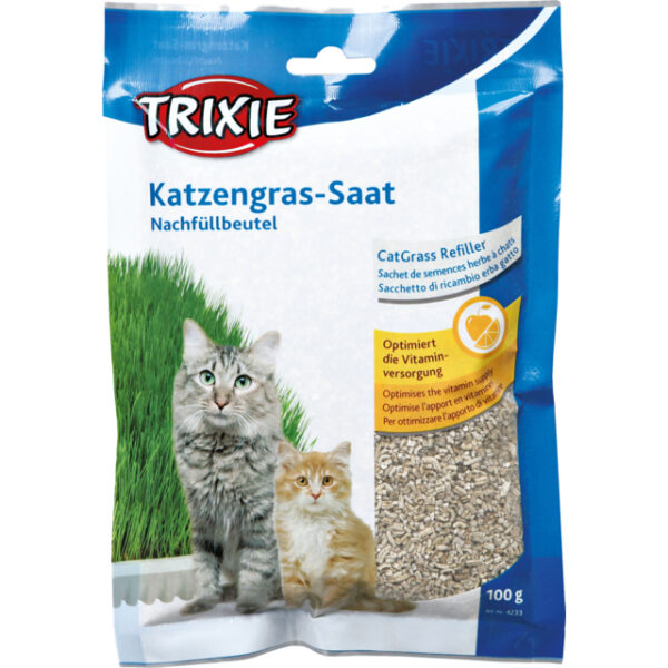 Herbe à chat tendre à faire pousser (recharge)