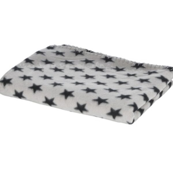 Plaid polaire stella gris