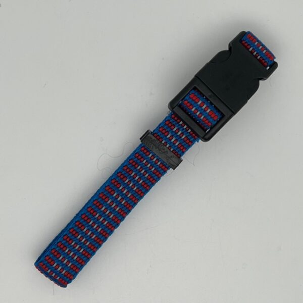 Collier chien nylon rayé – Image 2