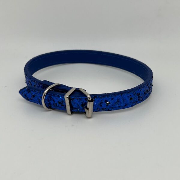 Collier chien paillettes