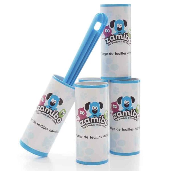 Brosse adhésive + 5 rouleaux