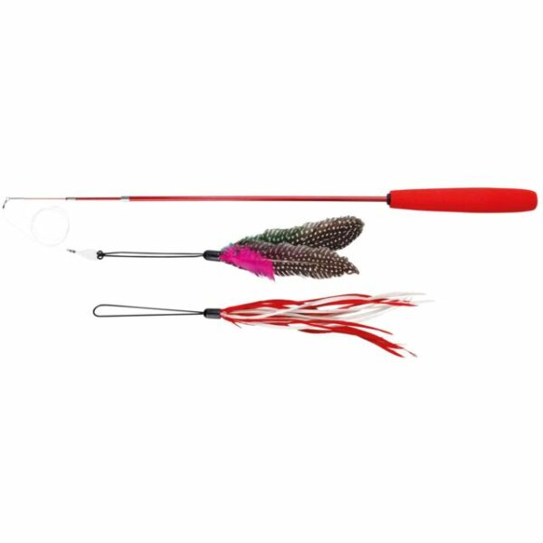 Canne à peche télescopique 40-98cm avec 2 jouets