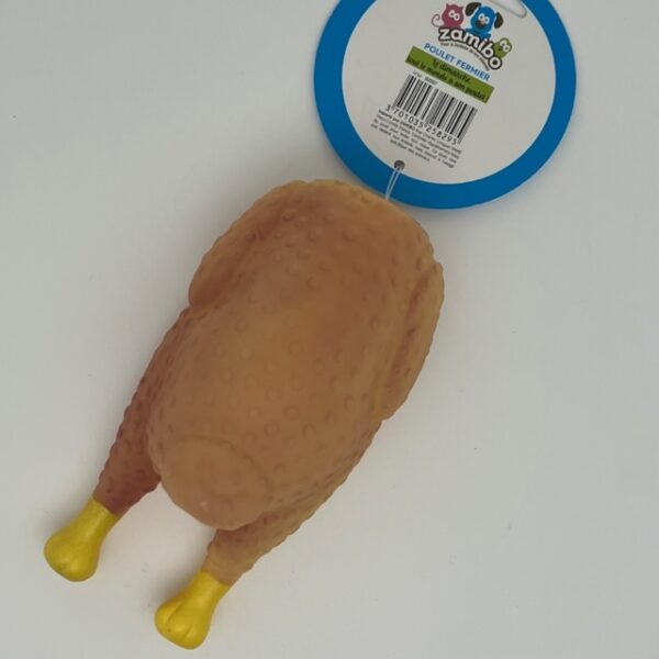Poulet rôti caoutchouc