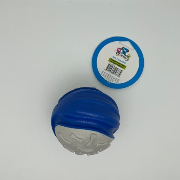 Jouet balle gris bleu TPR