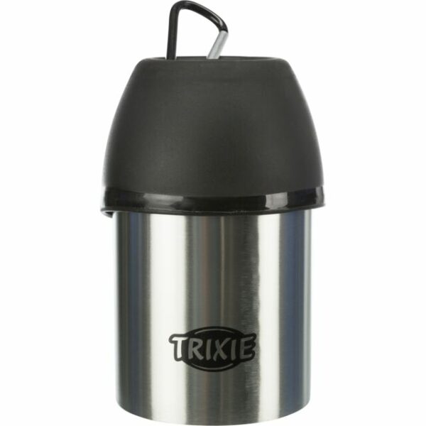 Gourde en acier avec écuelle – Image 2