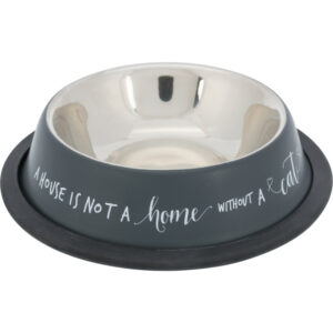 Gamelle acier Trixie Cat Home 15 cm