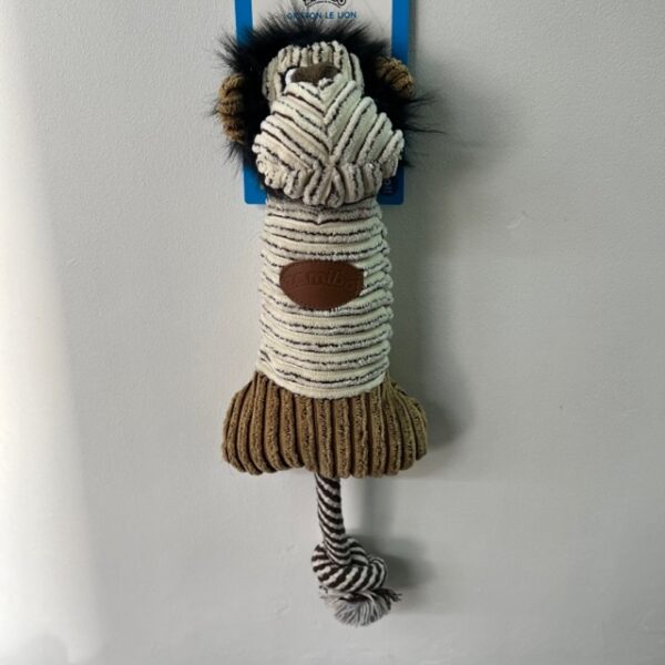 Peluche lion sonore