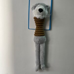 Peluche chien loup