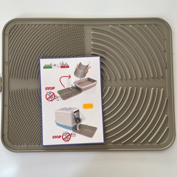 Tapis hygiénique pour sortie litière