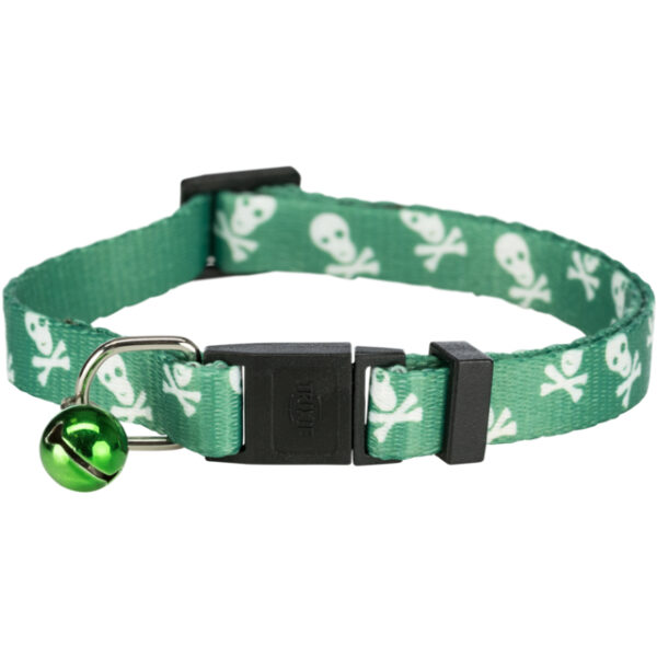 Collier chat crâne