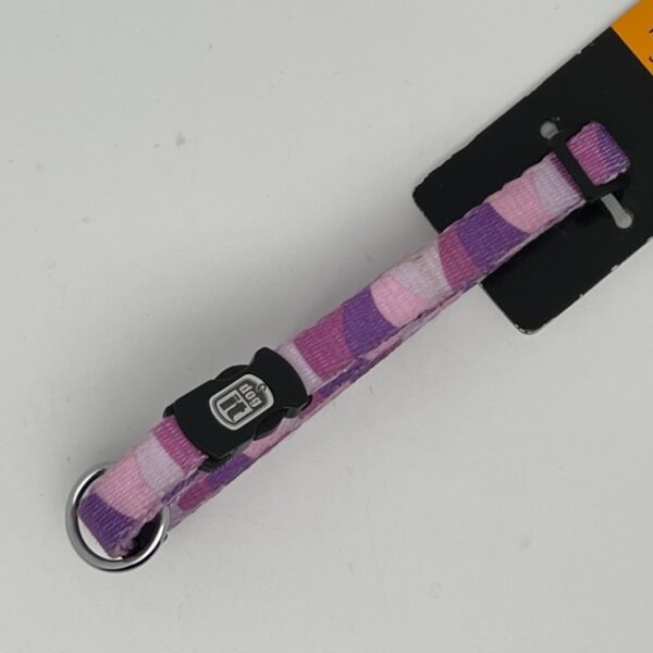Collier XS DogIt vagues violet