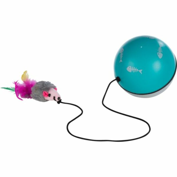 Jouet chat Tubinio, balle avec moteur et souris – Image 2