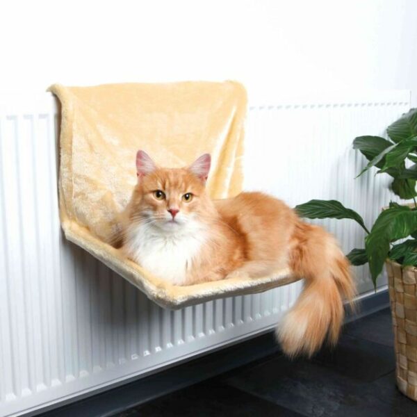 Lit radiateur beige