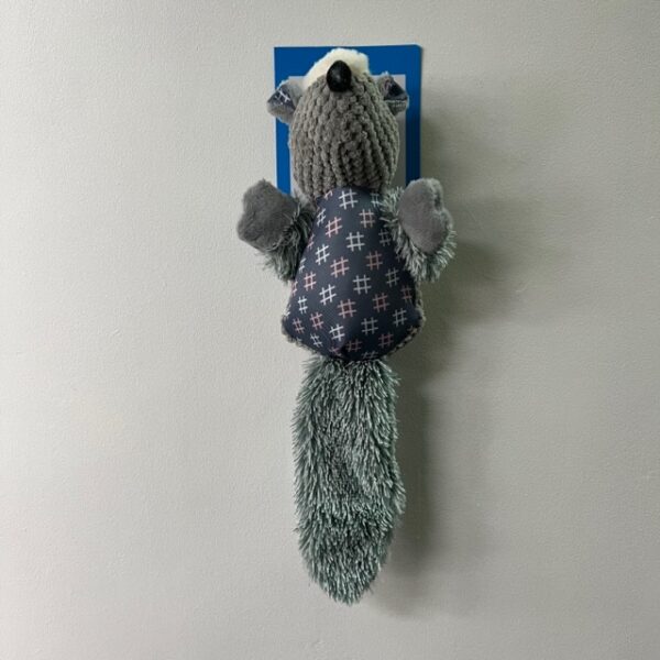 Peluche furet gris