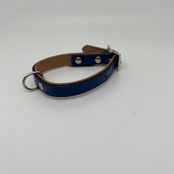 Collier XS Flamingo bleu/beige – Image 2