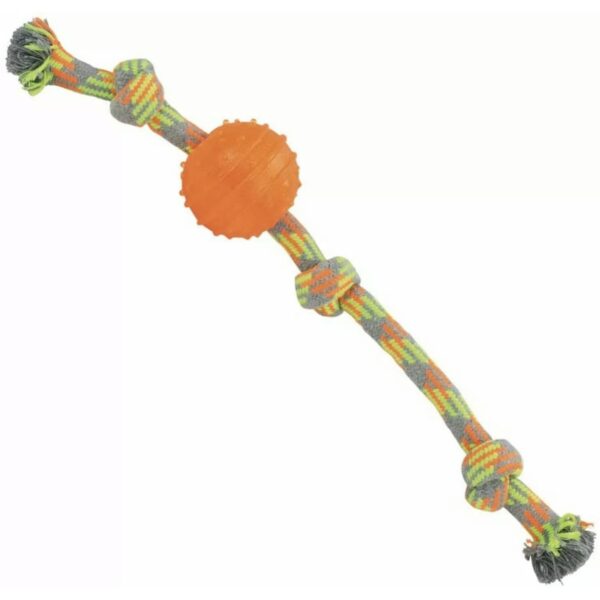 Corde triple noeuds avec balle résistante