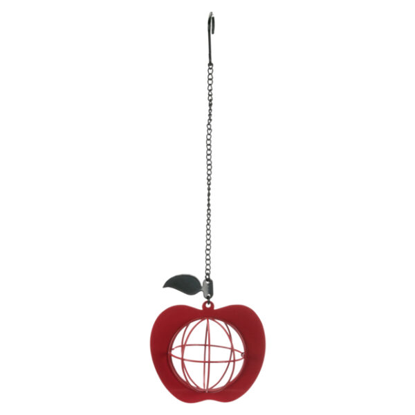 Mangeoire boule de graisse pomme en métal – Image 2