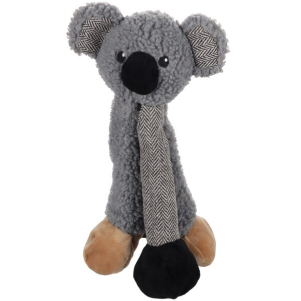 Peluche chien Leggy koala gris