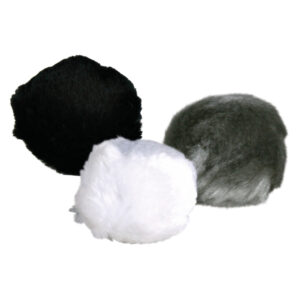 Jouet balle pour chat en peluche