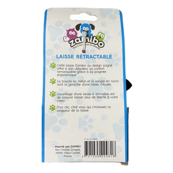 Laisse rétractable - 3M - 12kg – Image 2