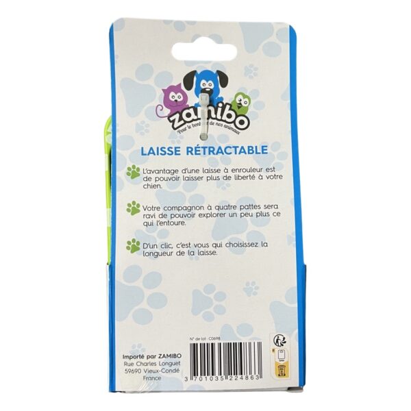 Laisse rétractable - 3M - 10kg – Image 2