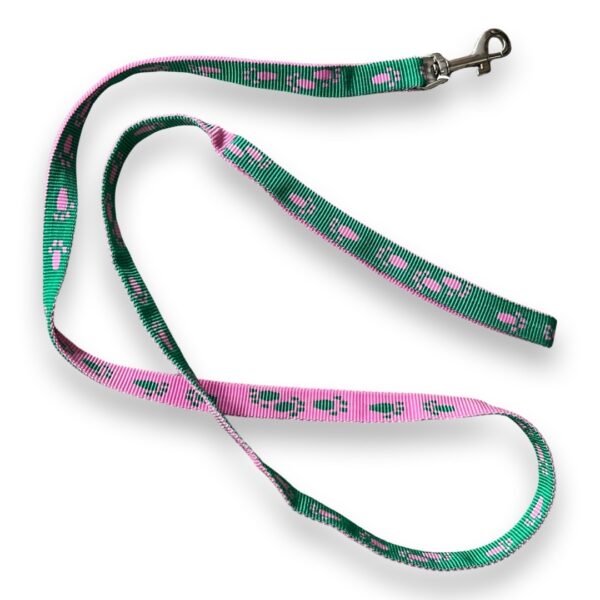 Laisse nylon motif pattes – Image 5