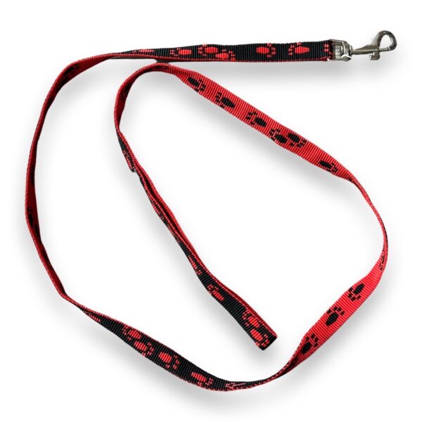 Laisse nylon motif pattes – Image 6