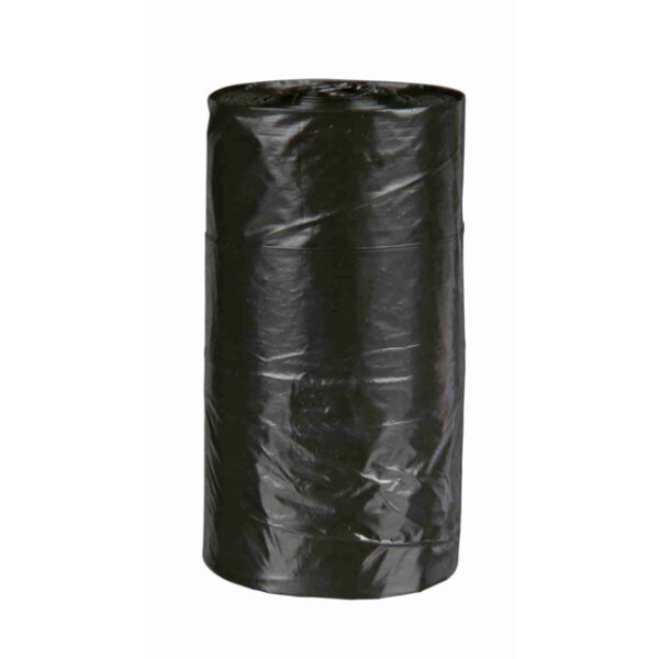 Sac ramasse crottes, 4 rouleaux de 20 sacs, noir
