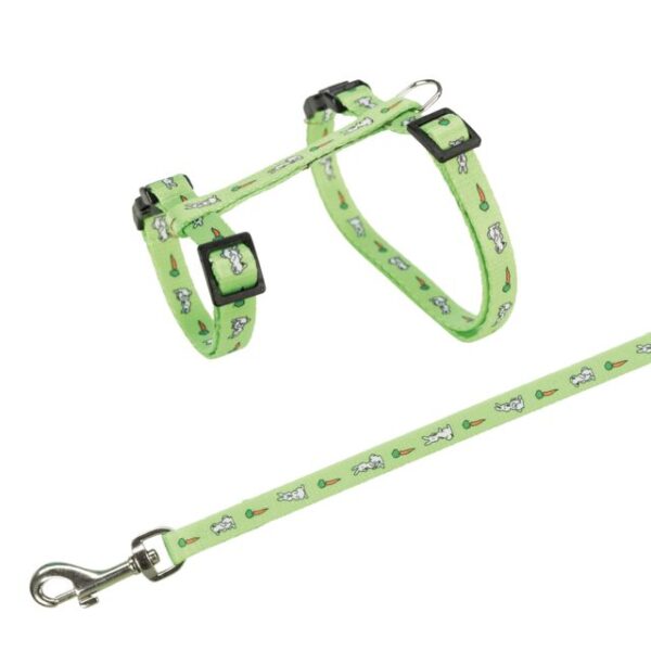 Harnais + laisse lapin 25 - 44 cm