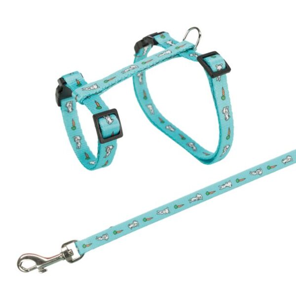 Harnais + laisse lapin 25 - 44 cm – Image 2