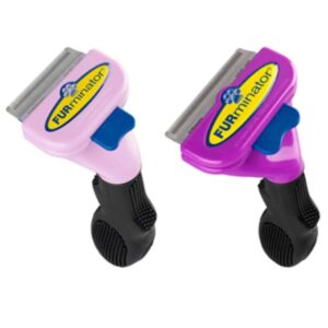 Brosse Furminator chat