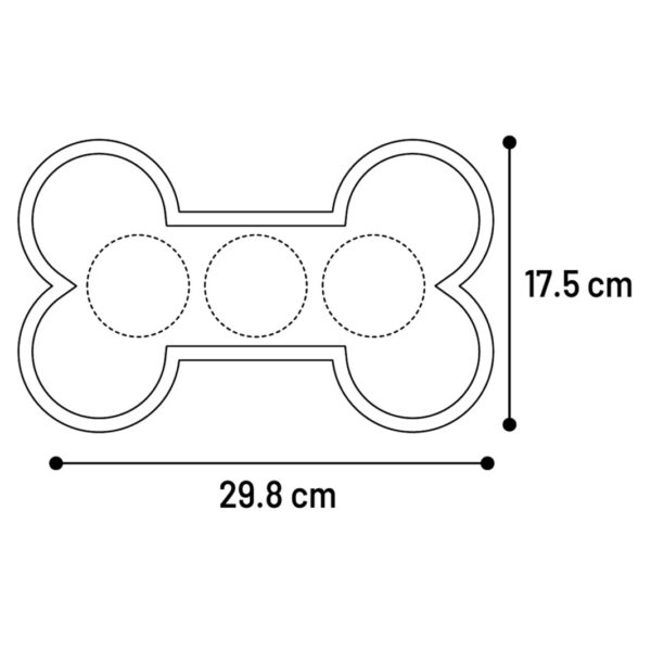 Tapis à lécher Yummee L avec ventouses – Image 4