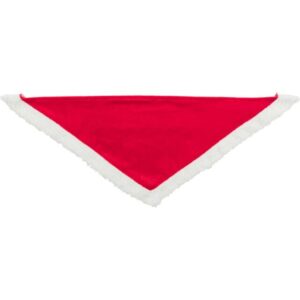 Foulard de noël aspect velours
