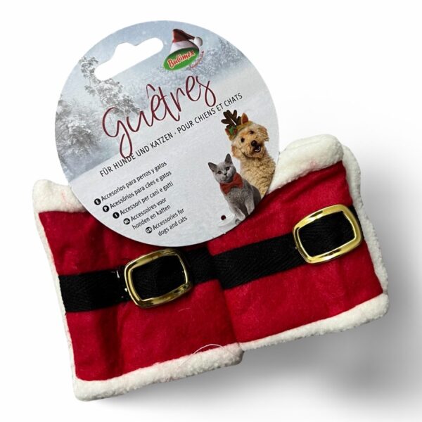 Guêtres de noël pour chien (x2)