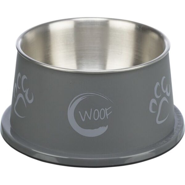Gamelle pour chiens à longues oreilles, inox/plastique – Image 2