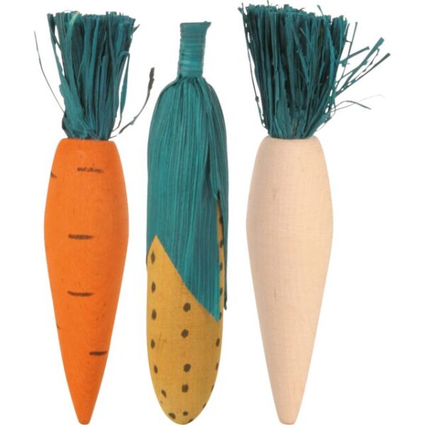 Jouets en bois/paille à grignoter