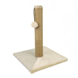 Poteau griffoir sisal 30x30x37