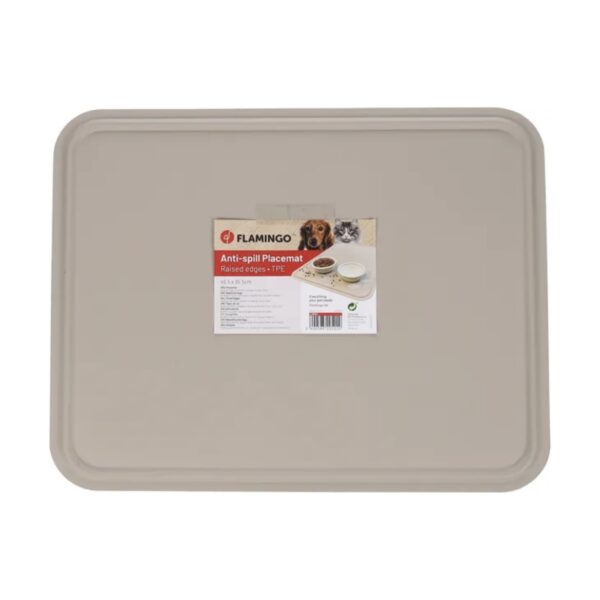 Tapis de sol Largo Rectangle Taupe 45.5 x 35.5 cm