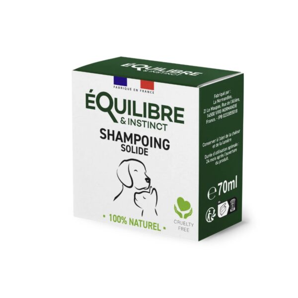 Shampooing solide chien et chat