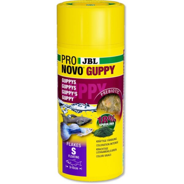 JBL Guppy Pro novo flakes 250ml