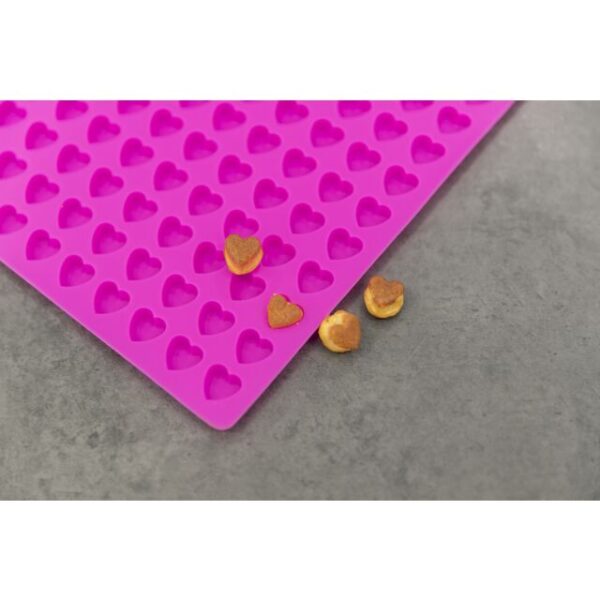 Tapis de cuisson pour snack coeur 1.2cm