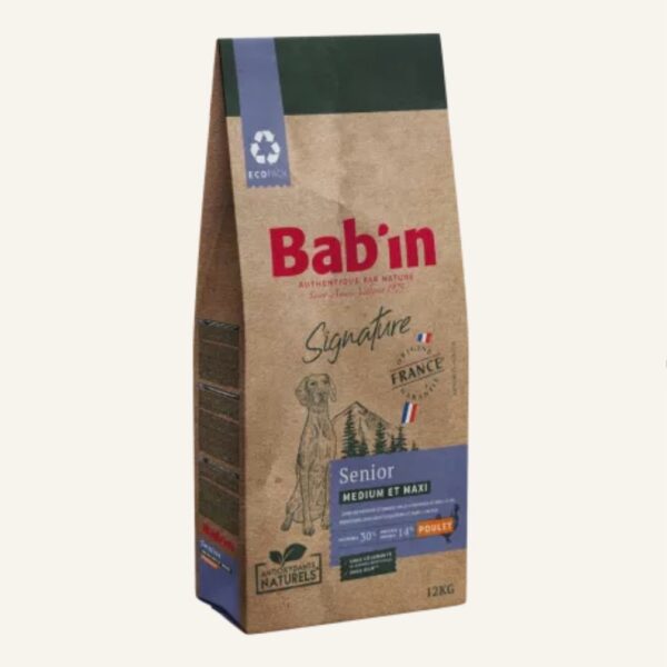BAB'IN Chien Signature Adulte Medium & Maxi Senior
