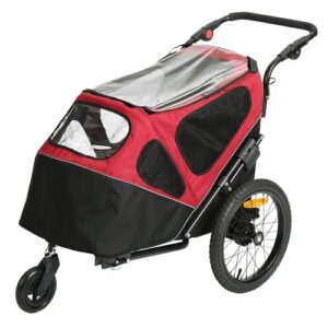 Poussette 2en1 à pied ou à vélo