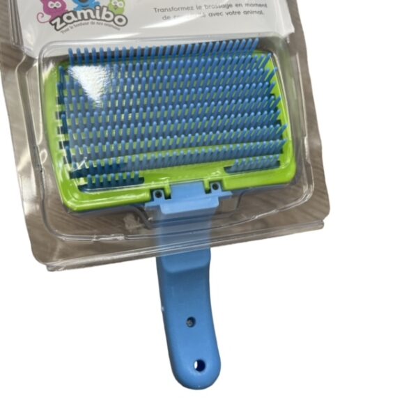 Brosse carde rétractable 20x12cm