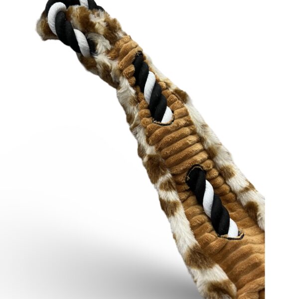 Jouet chien Boa en peluche avec corde – Image 2