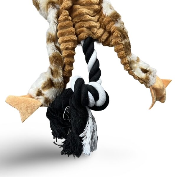 Jouet chien Boa en peluche avec corde – Image 3
