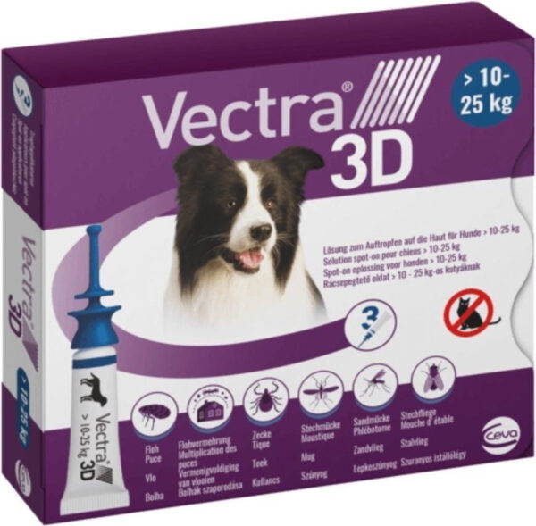 Vectra 3D - Antiparasitaire chien - 3 pipettes – Image 4
