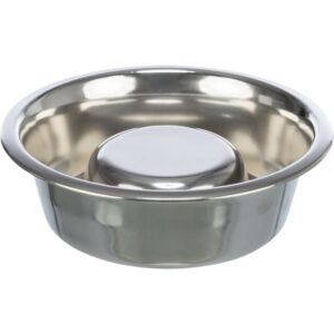 Gamelle anti glouton inox