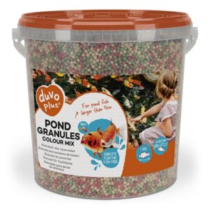 Granulés pour étang - mélange de couleurs